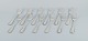 Georg Jensen, 
Viking, a set 
of twelve large 
dinner forks in 
830 silver and 
sterling ...