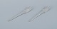 Georg Jensen, 
Caravel, two 
salad forks in 
sterling 
silver. 
Modernist and 
sleek ...