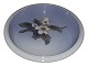 Royal Copenhagen 
Round tray with white flower