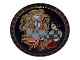 Bjorn Wiinblad 
Aladin plate, 
number VIII 
(8).
Produced by 
Rosenthal 
Germany.
Diameter 15.9 
...