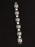 Art deco 830 silver bracelet