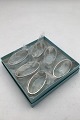 W & S Sørensen 
Silver 
Dobbeltriflet 
Old Danish 
Napkin Ring Set 
(6)  Measures 
5.4 cm x 2.8 cm 
...