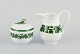 Meissen Green 
Ivy Vine, sugar 
bowl and 
creamer.
Approximately 
from the 1930s.
Marked.
In good ...