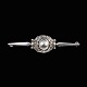 Georg Jensen. 
Sterling Silver 
Pin Brooch 
#117B.
Designed by 
Georg Jensen 
1866-1935.
Stamped ...