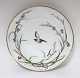Royal 
Copenhagen. 
Dinner plates 
with bird 
motif. Diameter 
23 cm. Produced 
approx. 1850. 
(1 quality)