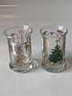 HolmegaardChristmas tumbler glassYear. 1991