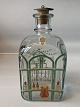 Holmegaard Dram bottle Christmas year#1987Deck. No. 387Height 18.5 cm Nice and maintained ...