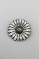 A. Michelsen Gilt Sterling Silver Marguerit (Daisy) Brooch (Guilloche)