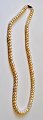 Pearl necklace, 
20th century. 
With lock. L. 
46 cm.