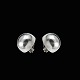 Hans Hansen. 
Sterling Silver 
Dome Ear Clips.
Designed and 
crafted by Hans 
Hansen 
Silversmithy, 
...