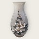 Bing & Grondahl, Vase with flowers #8659 - 368, 26cm high, 13cm in diameter (bottom), 1st ...