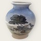 Royal 
Copenhagen, 
Vase with 
landscape motif 
#4500, 23cm 
high, 20cm 
wide, 1st grade 
*Perfect ...