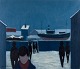 K. Westerberg, 
also known as 
Knud Horup, 
listed Danish 
artist, oil on 
canvas. 
Modernist 
style. ...
