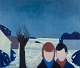 K. Westerberg, 
also known as 
Knud Horup, 
listed Danish 
artist, oil on 
canvas. 
Modernist 
style. ...