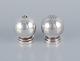 Harald Nielsen 
for Georg 
Jensen. A pair 
of Pyramid salt 
and pepper 
shakers in 
sterling ...