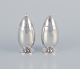 Gundorph 
Albertus 
(1887-1970) for 
Georg Jensen, 
Denmark, 
"Cactus" salt 
and pepper 
shakers in ...