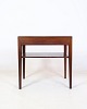 Bedside table / 
lamp table, 
designed by 
Severin Hansen 
in rosewood 
with shelf and 
drawer made by 
...