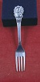 The Sandman or Ole-Luk-Oie child's fork of Danish solid silver 14,3cm