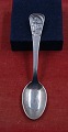 The Sandman or Ole-Luk-Oie child's spoon of Danish solid silver 15cm