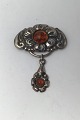 TS Design 
Sterling Silver 
Brooch with 
Amber Measures 
6.8 cm x 5.2 cm 
(2.67 inch x 
2.04 inch) ...