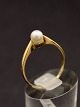 14 carat gold 
ring size 62 
with genuine 
pearl from 
jeweler Børge 
Bottelet Ribe 
item no. 540345