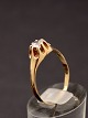 14 carat gold 
ring size 63 
with zirconia 
from jeweler 
Kjeld Jacobsen 
Copenhagen item 
no. 540459