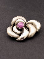 830 silver vintage brooch