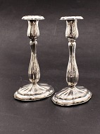A pair of 830 silver candlesticks