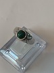 Silver ladies' 
ring with green 
stone
stamped 925S 
PC
Size 57
Nice and well 
maintained 
condition