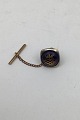 Georg Jensen 
Forgyldt 
Sterling Sølv 
(Royal 
Copenhagen) 
Slipsenål 
Revers Pin 
Måler 1.6 cm x 
1.6 ...