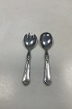 Rita 
Silver/Steel 
Salad Servers  
Horsens Small
Measures 
16,7cm / 5.57 
inch