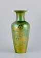 Zsolnay, Hungary. Large ceramic vase with eosin glaze.
Approximately from the 1930s.