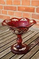 Bohemian glass 
art from around 
1920, Bohemian 
glass in the 
ruby red color 
with cuttings.
Ruby ...