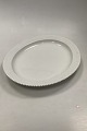 Royal Copenhagen White Flora Danica  Pearl Pattern Serving Platter No 3518