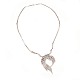 18kt whitegold 
collier with 
diamonds
The 10 largest 
diamonds circa 
0,1ct each
L: 44cm