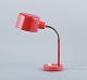 Swedish 
designer, table 
lamp in retro 
style. Orange 
lacquer.
Approximately 
...