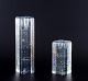 Timo Sarpaneva 
(1926-2006) for 
Iittala. Two 
"Arkipelago" 
glass 
candleholders.
Late 20th ...