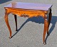 Danish neo-rococo game table in mahogany, 19th century. With carvings and capriole legs. With ...