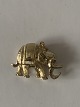 Elephant with 2 
rubies in 14 
carat Gold
Stamped 585
Measures H. 
approx. 17.14mm 
x L. ...