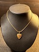 Gold heart made in 14k gold L 3.cm stamp 585.