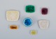 Ole Bjørn 
Krüger 
(1922-2007), 
Danish sculptor 
and ceramic 
artist. Seven 
unique brooches 
in ...