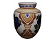 Aluminia
Vase with 
yellow and blue 
decoration