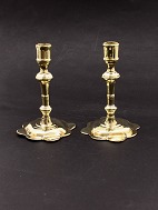Baroque brass candlesticks