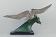 Colossal 
sculpture after 
Henry Lechesne 
(1811-1888). 
Bird with 
outstretched 
wings.
Mid-20th ...