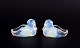 Sabino, France. 
Two ducks in 
Art Deco 
opaline art 
glass with a 
bluish tint.
Approximately 
from ...
