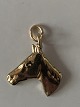 Horse Pendant 
#14 carat Gold
Stamped 585
Height 20,00 
mm
Width 16,14 mm
Nice and well 
...