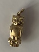 Owl Pendant #14 
carat Gold
Stamped 585
Height 23.78 
mm
Width 9.70 mm
Nice and well 
...