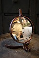 Hans-Agne 
Jakobsson table 
mirror / hand 
mirror of 
wrought 
rosewood from 
the 60s with a 
fine ...