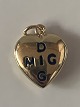 Heart pendant 
#14 karat Gold
Stamped 585
Height 15.11 
mm
Width 12.58 mm
Nice and well 
...
