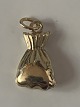 Charm Moneybag pendant 14 karat Gold, Stamped 585
